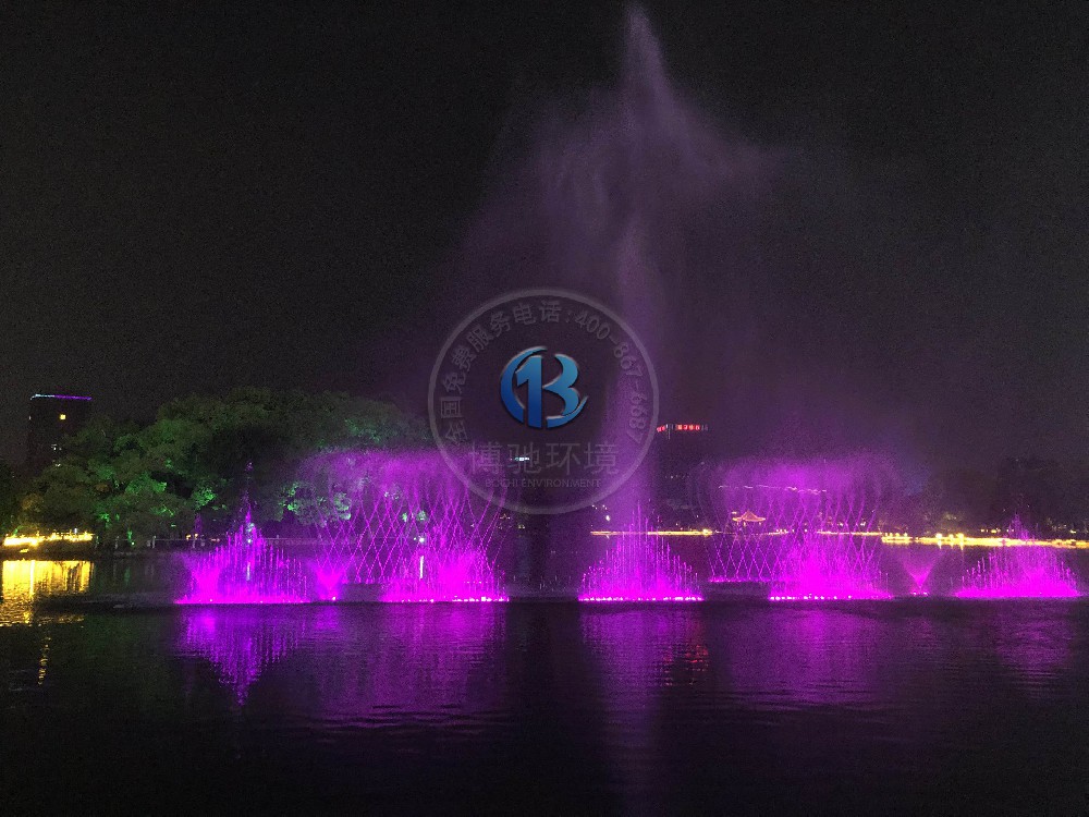 重庆黄水森林公园•雾森激光投影